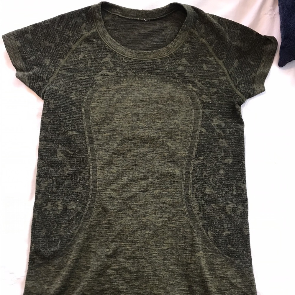 Lululemon Green Swiftly Tech Crew